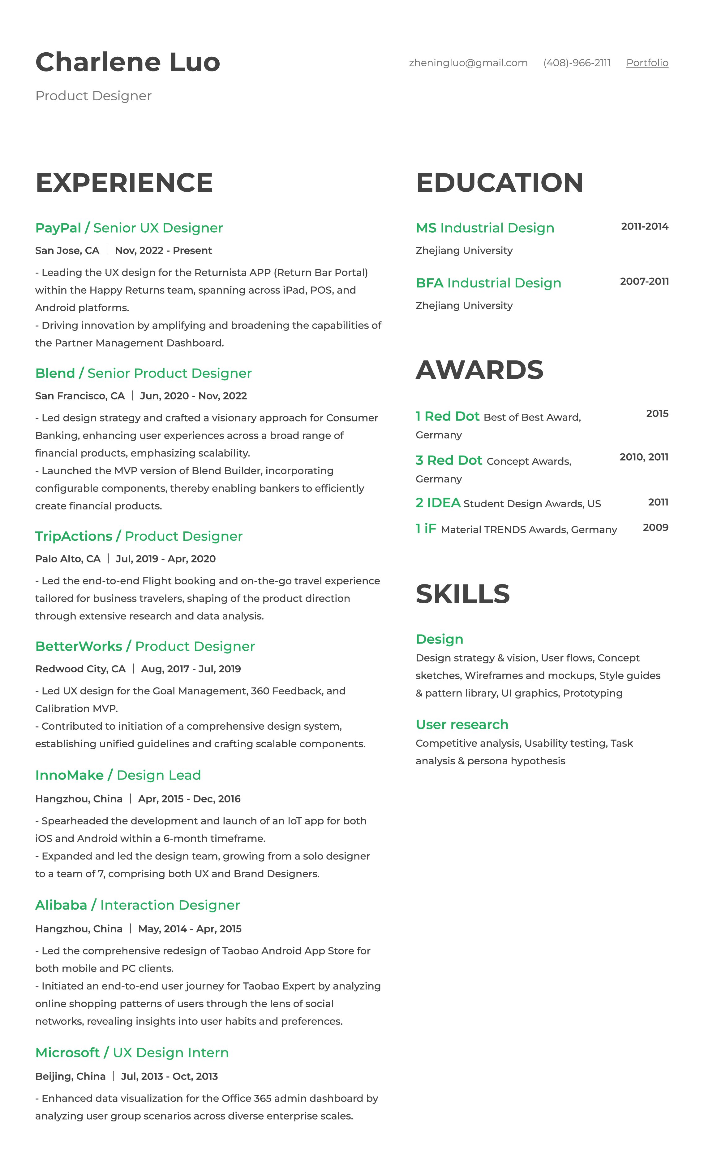 CharleneLuo_Resume_2023